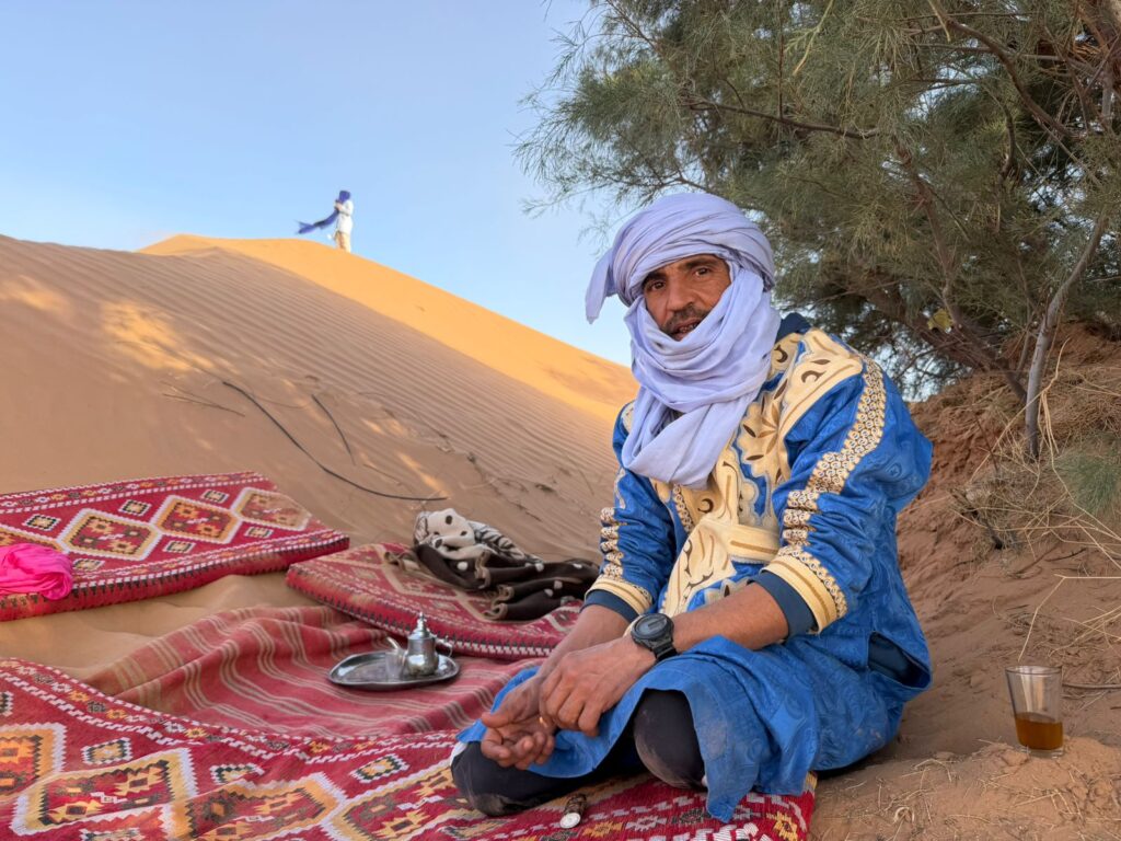 camel trek from mhamid